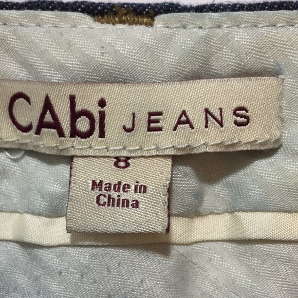 Cabi Jeans Flair Leg Size 8 - Picture 8 of 8